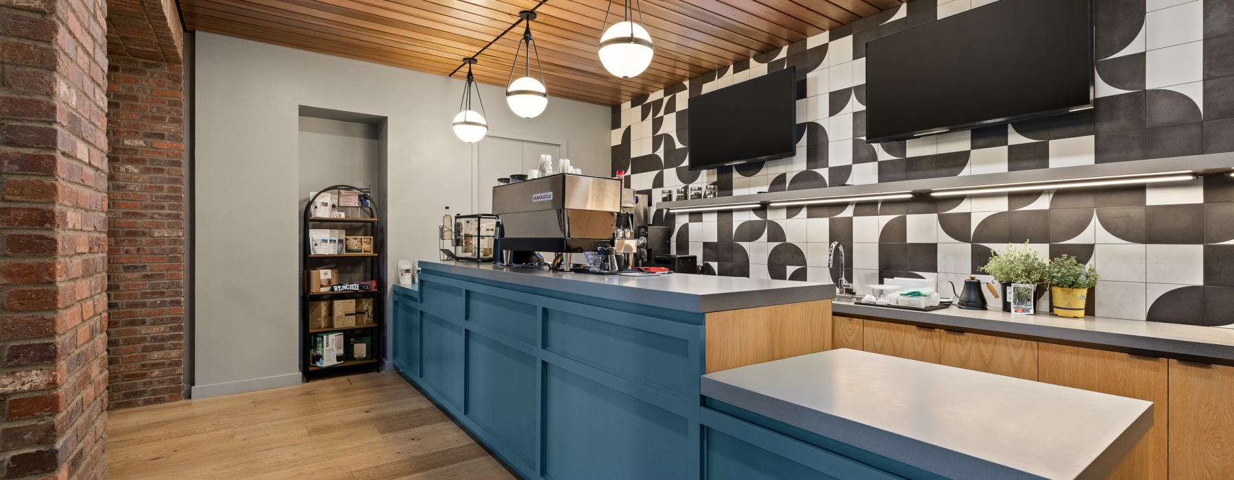 a coffee bar
